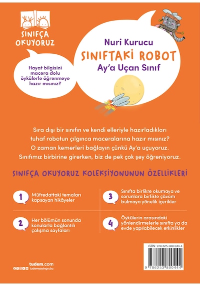 Sınıfça Okuyoruz - Sınıftaki Robot: Ay'a Uçan Sınıf -tudem