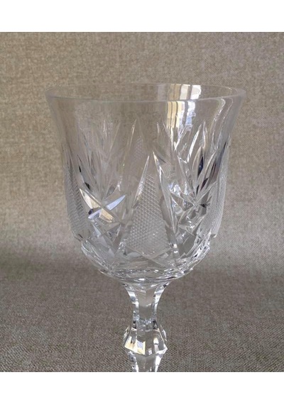 1980 Ler Avrupa Vintage Kristal Kadeh 18 Cm