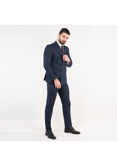 Apartro Kruvaze Slimfit Erkek Takım Elbise
