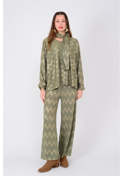 Park Moda 19718 Shıne Pantolon Haki
