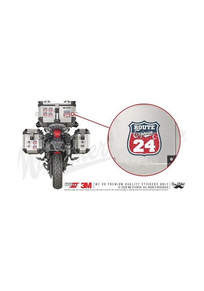 Roup36 Route Erzincan 24 Sticker