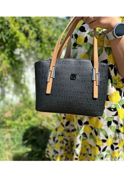 Just Polo Kadın Çantası 440113mh Taba - Siyah