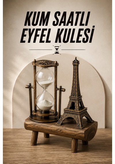 Eyfel Kuleli Kum Saati -