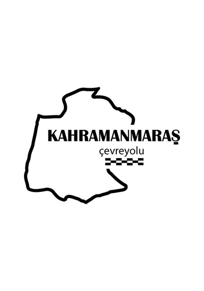 Kahramanmaraş Çevreyolu Sticker 12 9 Cm