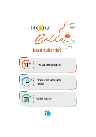 Lifextra Bella Takviye Edici Gıda 30 Tablet