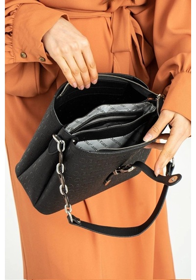 Just Polo Kadın Çantası 440113mh Siyah Siyah