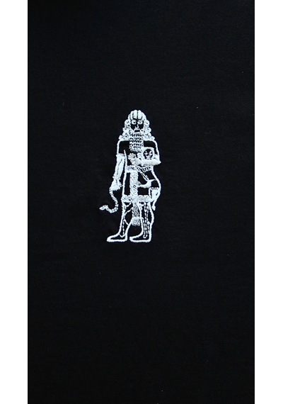 Unisex T-shirt Sümerler Gılgamış SIYAH