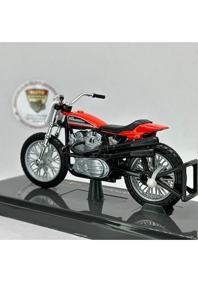 Harley Davidson Xr 750 1:18 Diecast Model Motosiklet