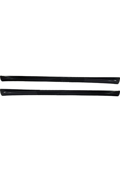 Vw Caddy R Yan Marşpiyel Seti Plastik 2 Adet Mat Siyah 2010-2020 Karlık+ek+bodykit