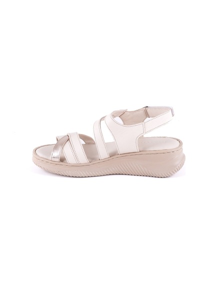 Mamma Mia D26ys-2765 Kadın Sandalet Mam-y26-2765294 Krem