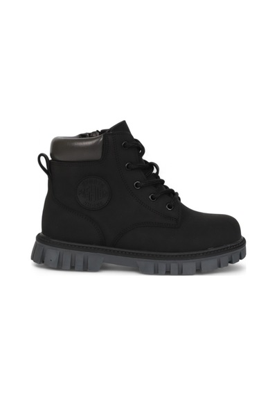 Kidessa 2075 Anatomik Tabanlı Fermuarlı Unisex Çocuk Spor Bot Siyah