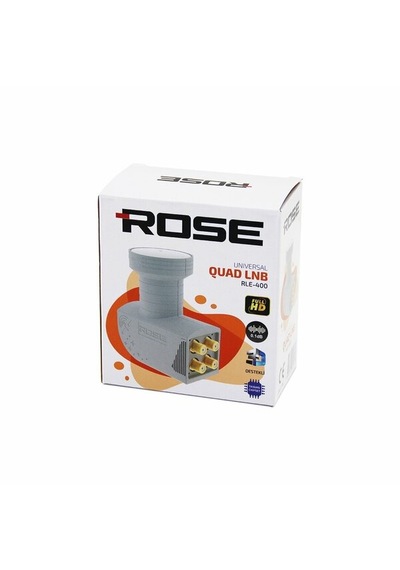 4lü Uydu Lnb Unıversal Quad Full Hd - 3d - 0.1db Rle-400 5332