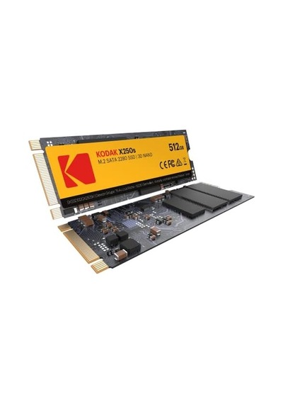 X250s 512gb M.2 Sata Ssd 2280 520mb/s Hızlı Dahili Ssd Disk Siyah