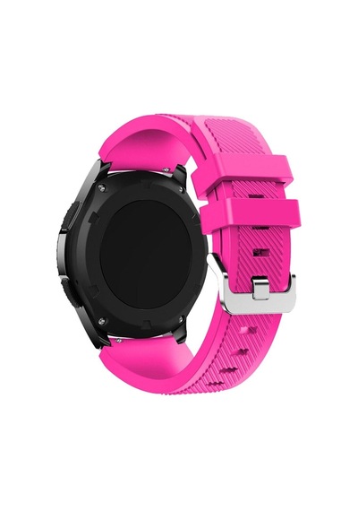 Huawei Watch 3 / Watch 3 Pro Uyumlu Klasik Çizgi Desenli 22mm Silikon Kordon