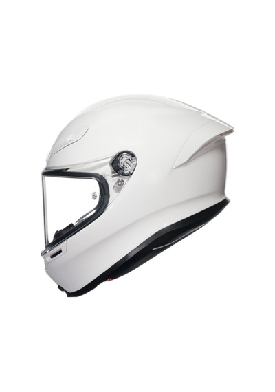 Agv K6 S Mono White Kapalı Kask Beyaz