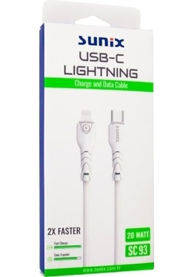 Sunix Sc-93 Usb-c Lightningdata Ve Şarj Kablosu 20 W Kablo