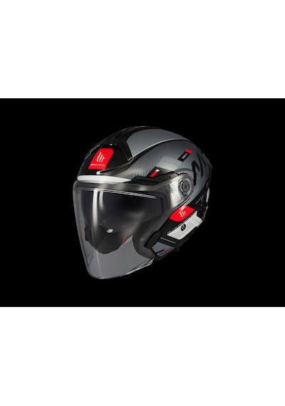 Mt Helmets Mt Cosmo Sv Silence B2 Gloss Füme Gözlüklü Motosiklet Kaskı Füme