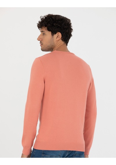 Pierre Cardin Erkek Somon Kazak /triko 50270179-vr047 Somon