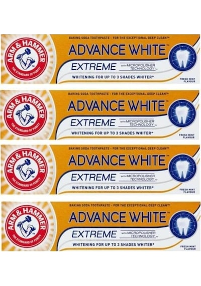 Arm&Hammer Advance White Extreme Diş Macunu 4 x 75 ML