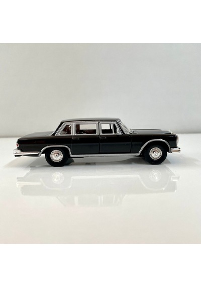 1963 Mercedes-benz 600 1/36 Ölçek Welly Diecast Metal Model Araba Oyuncak Araba Çek Bırak Araba
