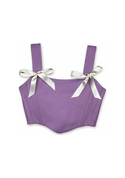 L'aura Corset Lila Rengi Bayan Korse Büstiyer