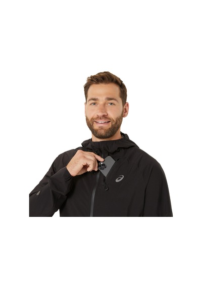 Asics Metarun Waterproof Jacket Erkek Siyah 2011d121-001 Siyah