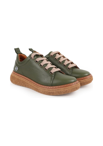 Mamma Mia Kadın Sneaker Bağcıklı Hakiki Deri Chunky Hafif Taban Yastıklamalı Yürüyüş 26y-7750 Haki Mamma Mia Kadın Sneaker Bağcıklı Hakiki Deri Chunky Hafif Taban Yastıklamalı Yürüyüş 26y-7750 Haki