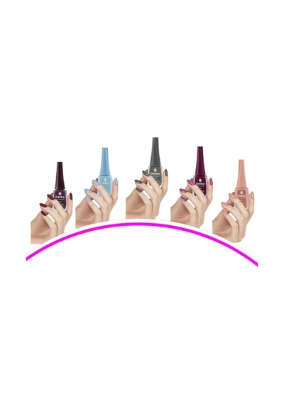5 Adet Keratinli Besleyici Oje 14 Ml Set11 00