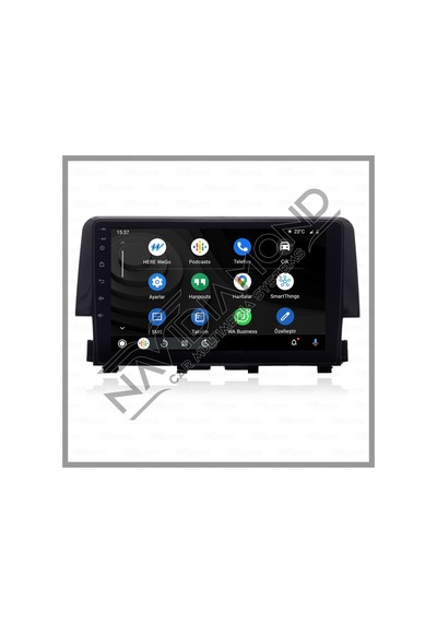Özer Elektronik Honda Civic Fc5 6 Gb Ram 128 Gb Hafıza Androıd Multımedıa Teyp 10 İnç