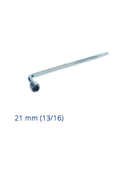 İzeltaş Bijon Anahtari Pipo Tipi 21 MM Tornavida Ağızlı 1940090021