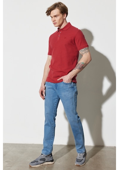 Wrangler Erkek Polo T Shirt W231325600 600 KIRMIZI Kırmızı Wrangler Erkek Polo T Shirt W231325600 600 KIRMIZI Kırmızı
