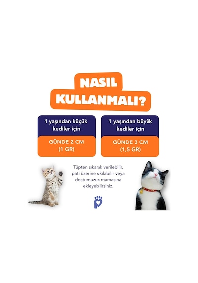 Multivitamin Kedi Malt Macunu 100 Gr
