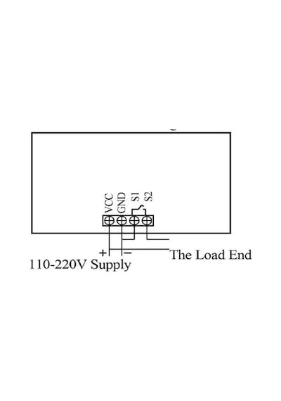 220V Ac Dijital Sıcaklık Kontrol Cihazı Led Ekran Termostat   W3230