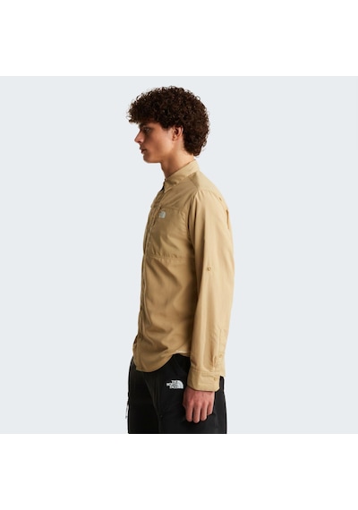 The North Face M Sequoıa Long Sleeve Shırt Erkek Gömlek Nf0a8fu5lk51 Haki