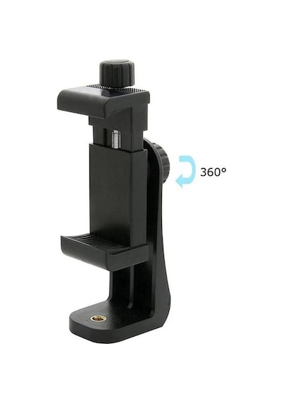 Tripod, Monopod Vb. 1/4 Inç Sabitleyiciler Için Telefon Tutucu
