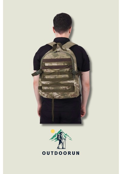 Outdoorun Tsk Kamuflaj 32 Litre Günlük Tactical Çanta Kamuflaj