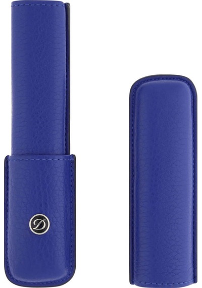 S.t. Dupont Indigo Mavi Tekli Kalem Kılıfı 7130