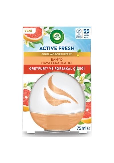 Airwick Decosphere Hava Tazeleyeci Greyfurt Ve Portakal Çiçeği 75 Ml