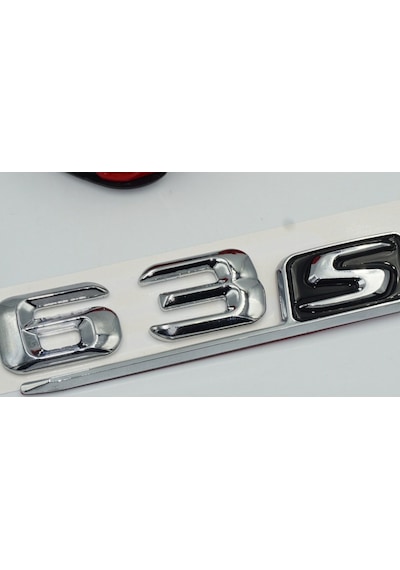 E63S Bagaj Yazı Logo Gümüş Renk Ürün (547069867)