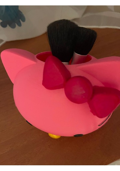 Hello Kitty Kalemlik - Organizer Koyu Pembe