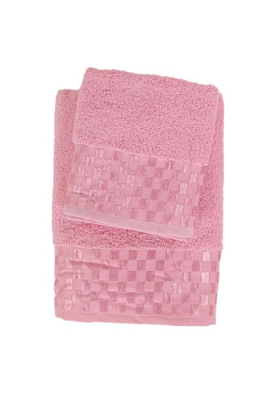 Bambu Soft Dama Desenliı Banyo Havlu Takımı 6 Renk