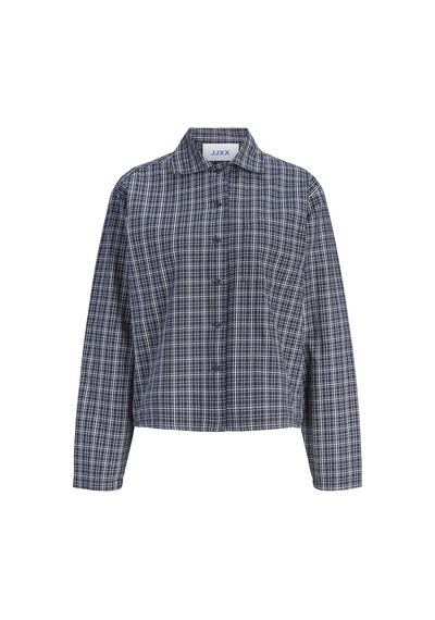 Jack & Jones Kadin Comfort Fit Uzun Kollu Gömlek - Asta - 12299780 Çok Renkli
