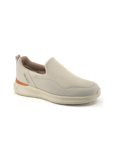 King Paolo H1255 Walk Slip Krakers - Bej - Erkek Ayakkabı Bej