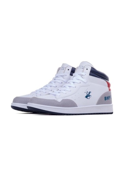Beverly Hills Polo Club Po-10300 Erkek Sneaker Ayakkabı Beyaz 40-45 Beyaz