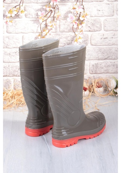 Fort 1199 Ulaş 37 Cm Uzunluk Pvc %100 Su Geçirmez Tarım Çiftçi Sulama İş Çizmesi