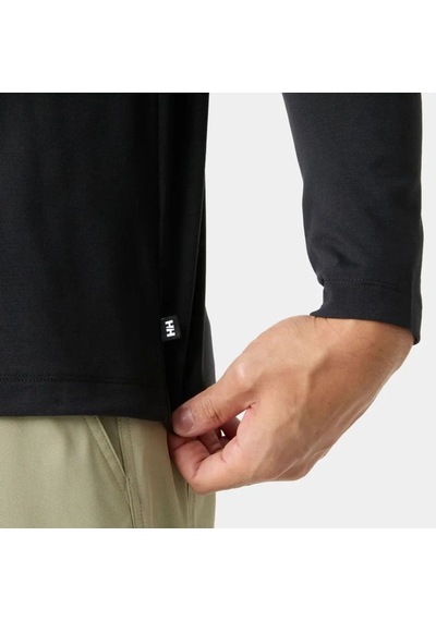 Helly Hansen Skog Graphic Long Sleeve Tee Erkek Sweat Hha.63407.hha.990 Siyah