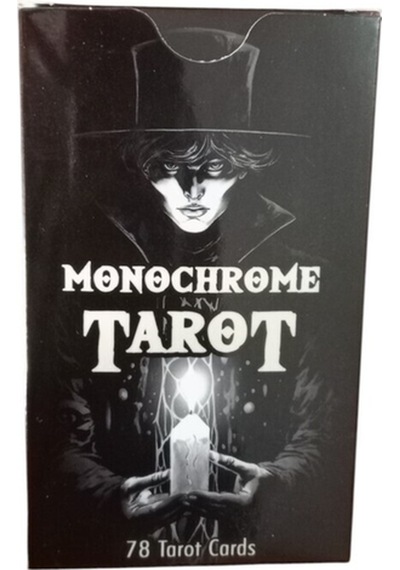 English Tarot 78 Cards İngilizce Tarot Kartı - Monochrome Tarot