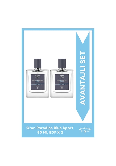 Gran Paradiso Blue Sport Edp Aromatik, Fujer 50 Ml Ikili Erkek Parfüm Seti Stcc021194 Aromatik