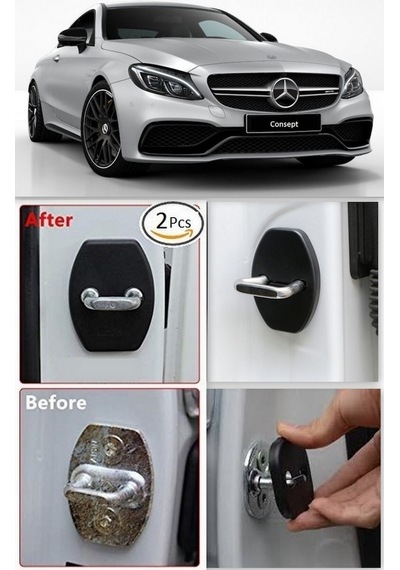 Mercedes Class W205 Coupe Kilit Koruyucu Kapak Seti Amg W205Coupe (398797969)