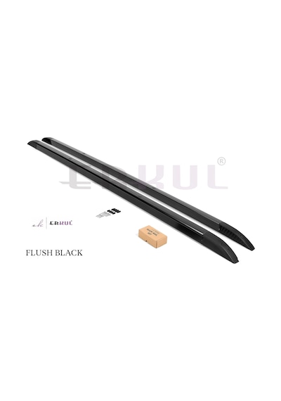 Erkul Volkswagen-Transporter T5/T6 Long (Uzun şasi) 2003-2024 Tavan Çıtası Flush Siyah